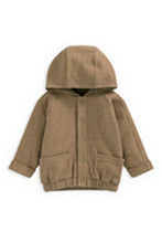 
                        
                          Load image into Gallery viewer, Mamas &amp; Papas Waffle Bomber Hoodie - Brown
                        
                      