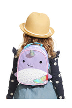 
                        
                          Load image into Gallery viewer, Skip Hop Zoo Mini Backpack With Reins Narwhal - Online Exclusive
                        
                      