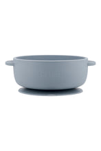 
                        
                          Load image into Gallery viewer, Snapkis 2-in-1 Stainless Steel Bowl - Steel Blue
                        
                      