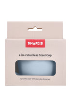 
                        
                          將圖片載入圖庫檢視器 Snapkis 2-in-1 Stainless Steel Cup - Steel Blue
                        
                      