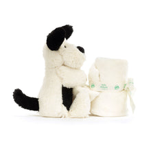 
                        
                          Load image into Gallery viewer, Jellycat Bashful Black &amp; Cream Puppy Soother
                        
                      