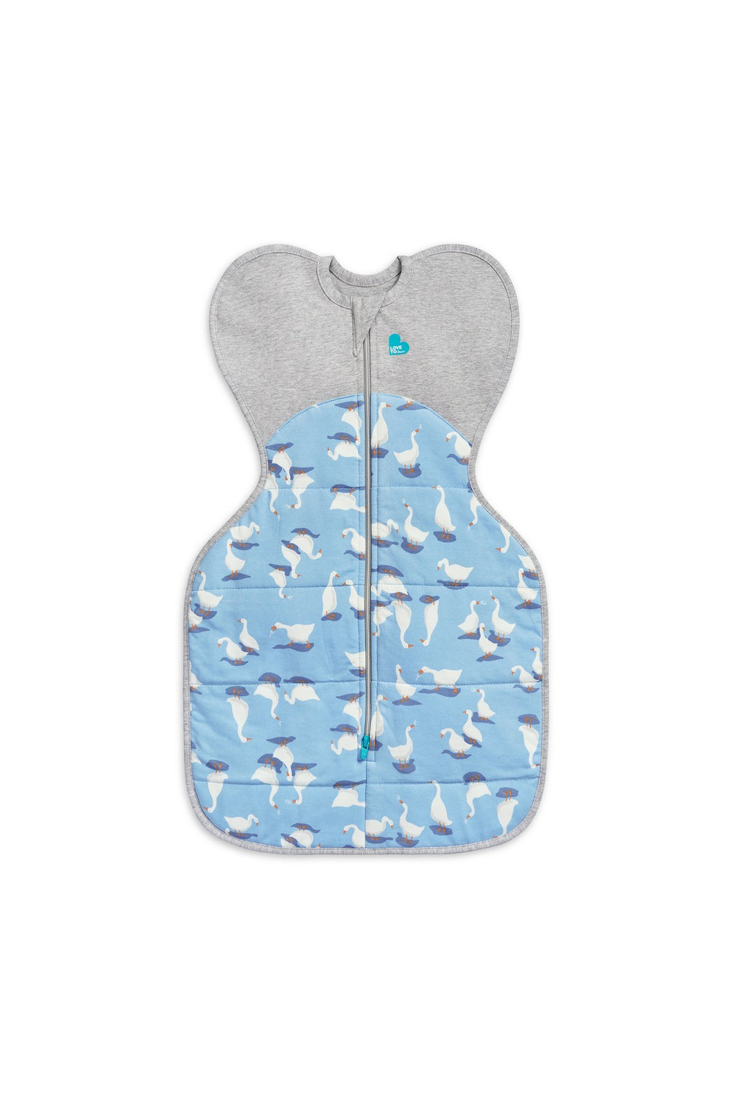 Love To Dream Swaddle Up Warm Blue Silly Goose Dusty Blue