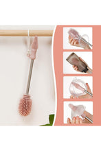 
                        
                          Load image into Gallery viewer, Haakaa Silicone Cleaning Brush Kit
                        
                      