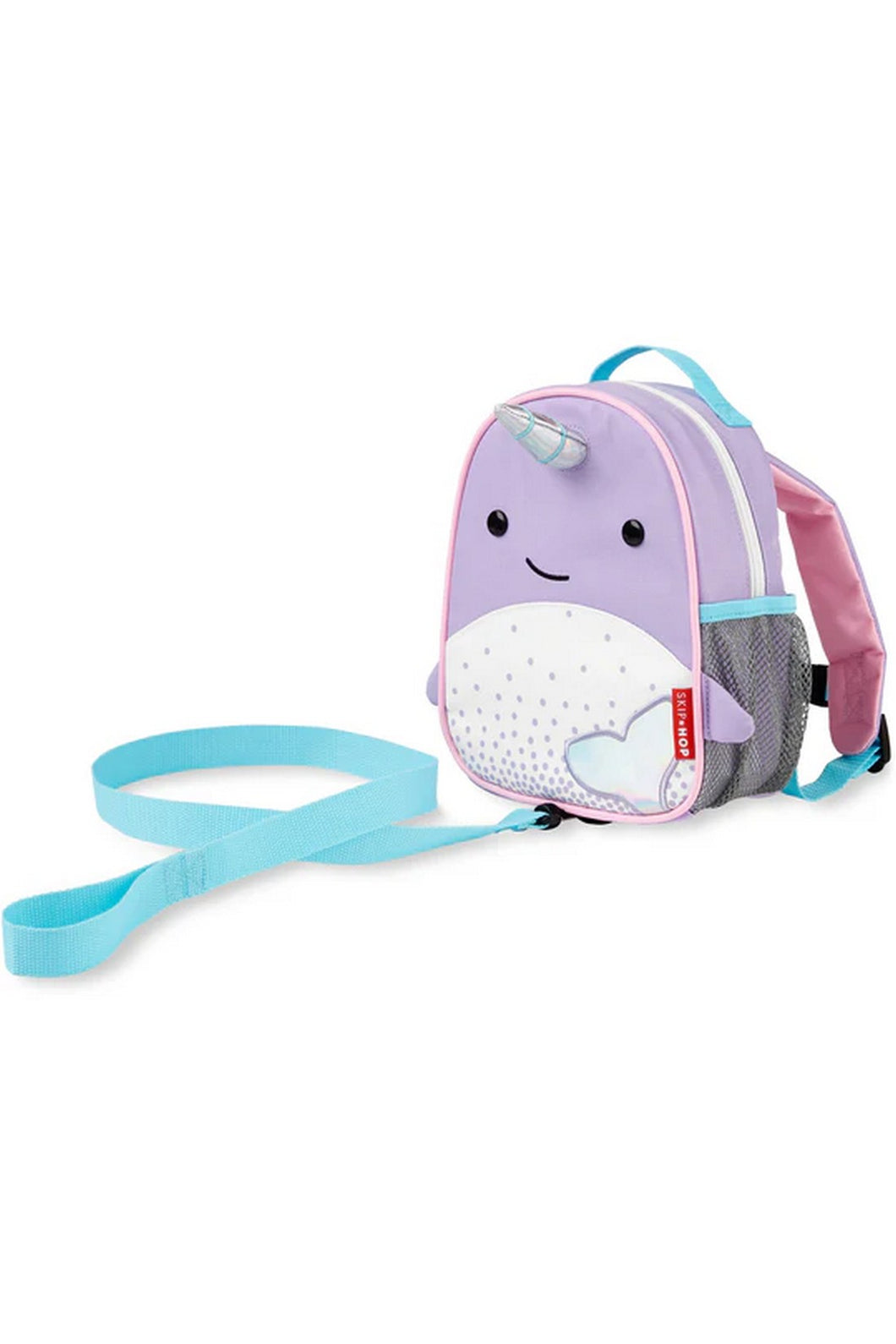 Skip Hop Zoo Mini Backpack With Reins Narwhal - Online Exclusive