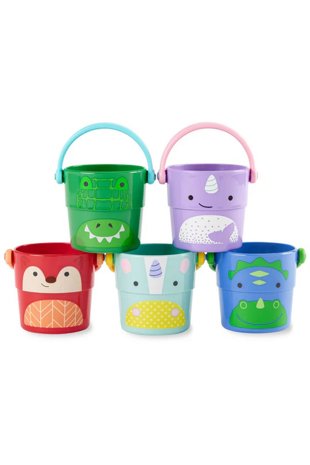 Skip Hop Zoo 堆疊和傾倒桶 2.0