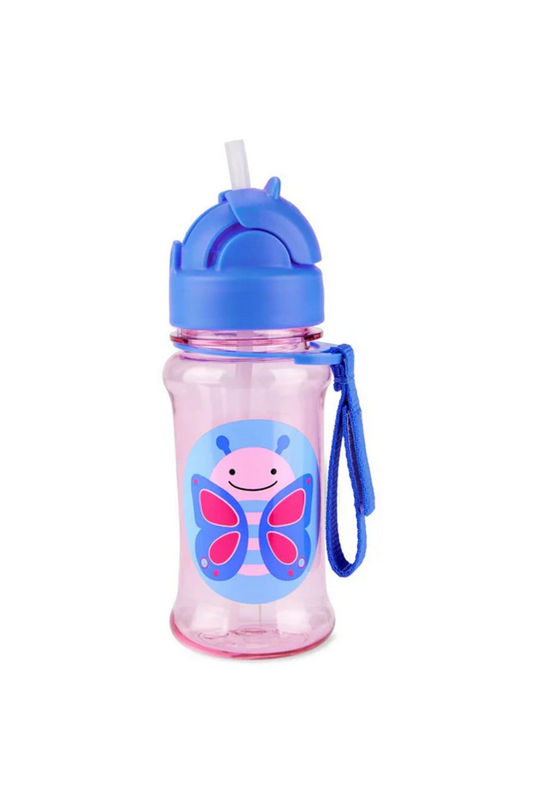 Skip Hop Zoo Tritan Renew Straw Bottle Butterfly - Online Exclusive