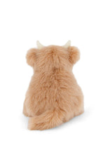 
                        
                          Load image into Gallery viewer, Back view of a fluffy brown animal toy with horns on a white background
                        
                      