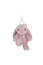
                        
                          Load image into Gallery viewer, Snuggle Bunnies Penelope Keyring - Periwinkle Front - bunny kick
                        
                      