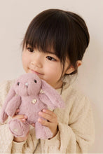 
                        
                          Load image into Gallery viewer, Snuggle Bunnies Penelope Keyring - Periwinkle Front - hold bunny side
                        
                      