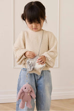 
                        
                          Load image into Gallery viewer, Snuggle Bunnies Penelope Keyring - Periwinkle Front - hook with back front
                        
                      