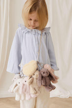 
                        
                          Load image into Gallery viewer, Snuggle Bunnies Penelope Keyring color in Spice with keyring bunnies 
                        
                      