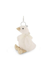 
                        
                          Load image into Gallery viewer, Snuggle Bunnies Rosie Keyring - Rosie The Duck 45 angle shot
                        
                      