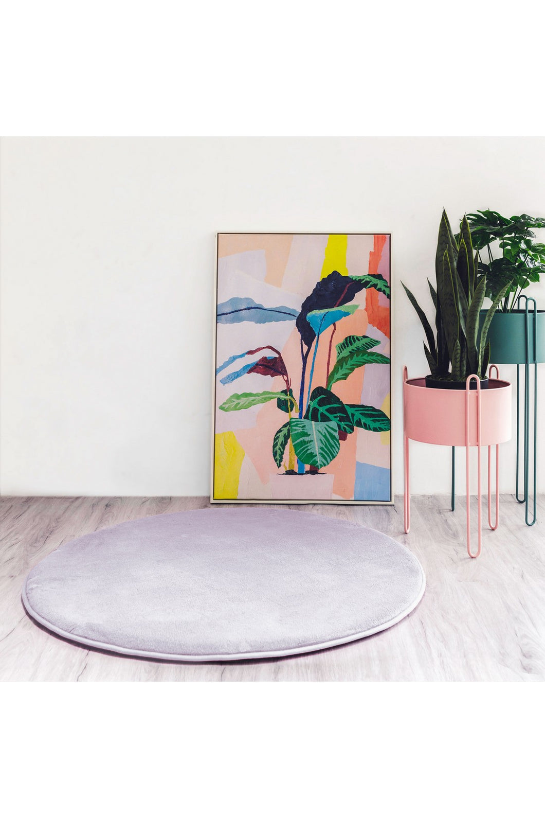 Momomi Round Mat Grey - Online Exclusive