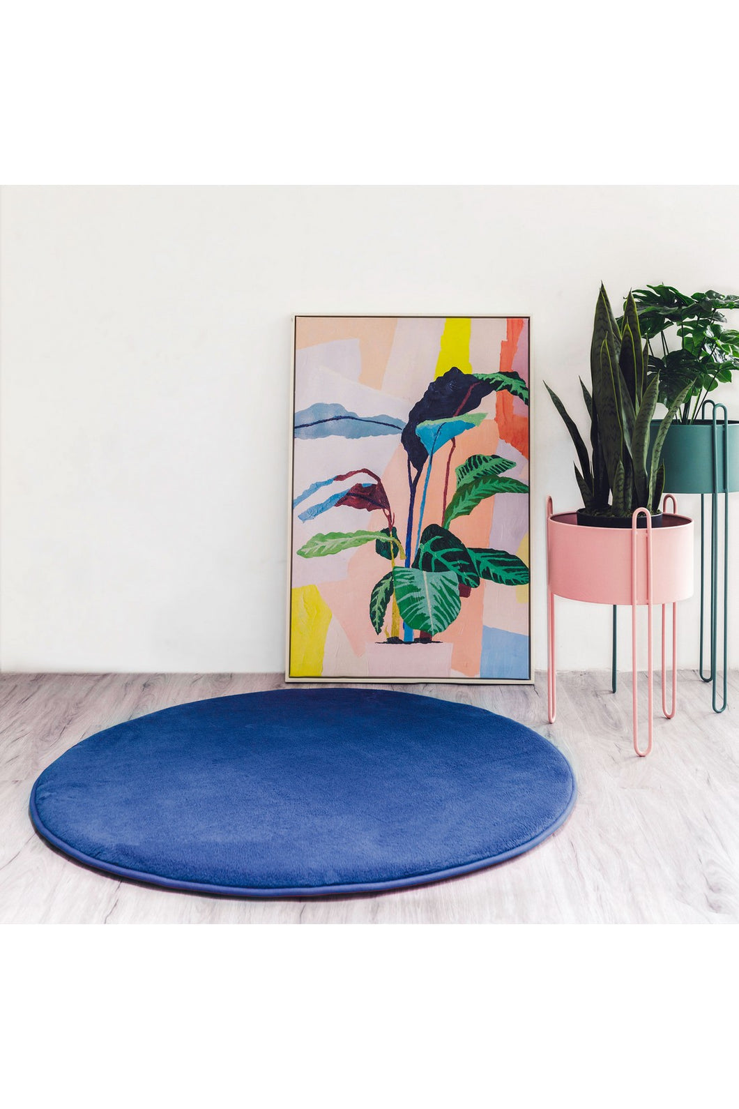 Momomi Round Mat Navy - Online Exclusive