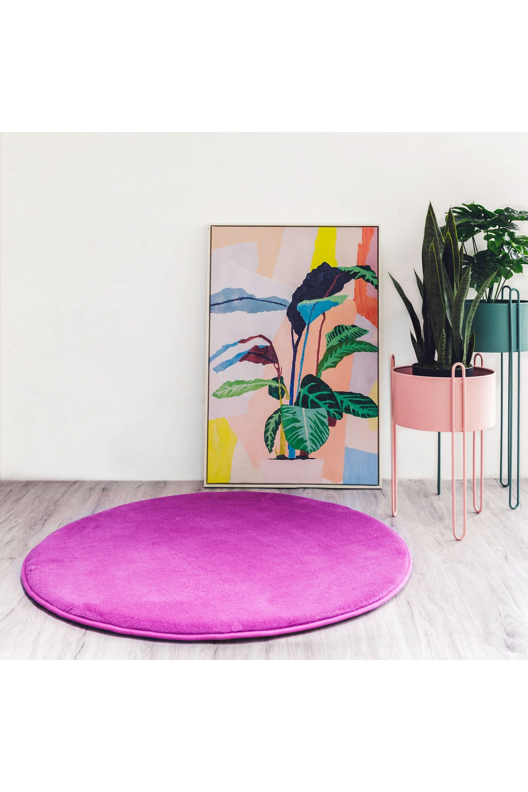 Momomi Round Mat Violet - Online Exclusive