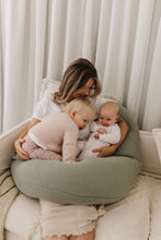 
                        
                          Load image into Gallery viewer, Theraline Muslin Maternity &amp; Nursing Pillow - Sage - Online Exclusive
                        
                      