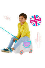 
                        
                          Load image into Gallery viewer, Trunki Ride on Suitcase Lola The Llama - Online Exclusive
                        
                      