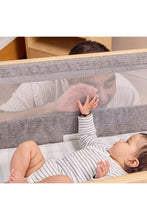 
                        
                          Load image into Gallery viewer, Tutti Bambini CoZee Bedside Crib - Oak and Charcoal
                        
                      