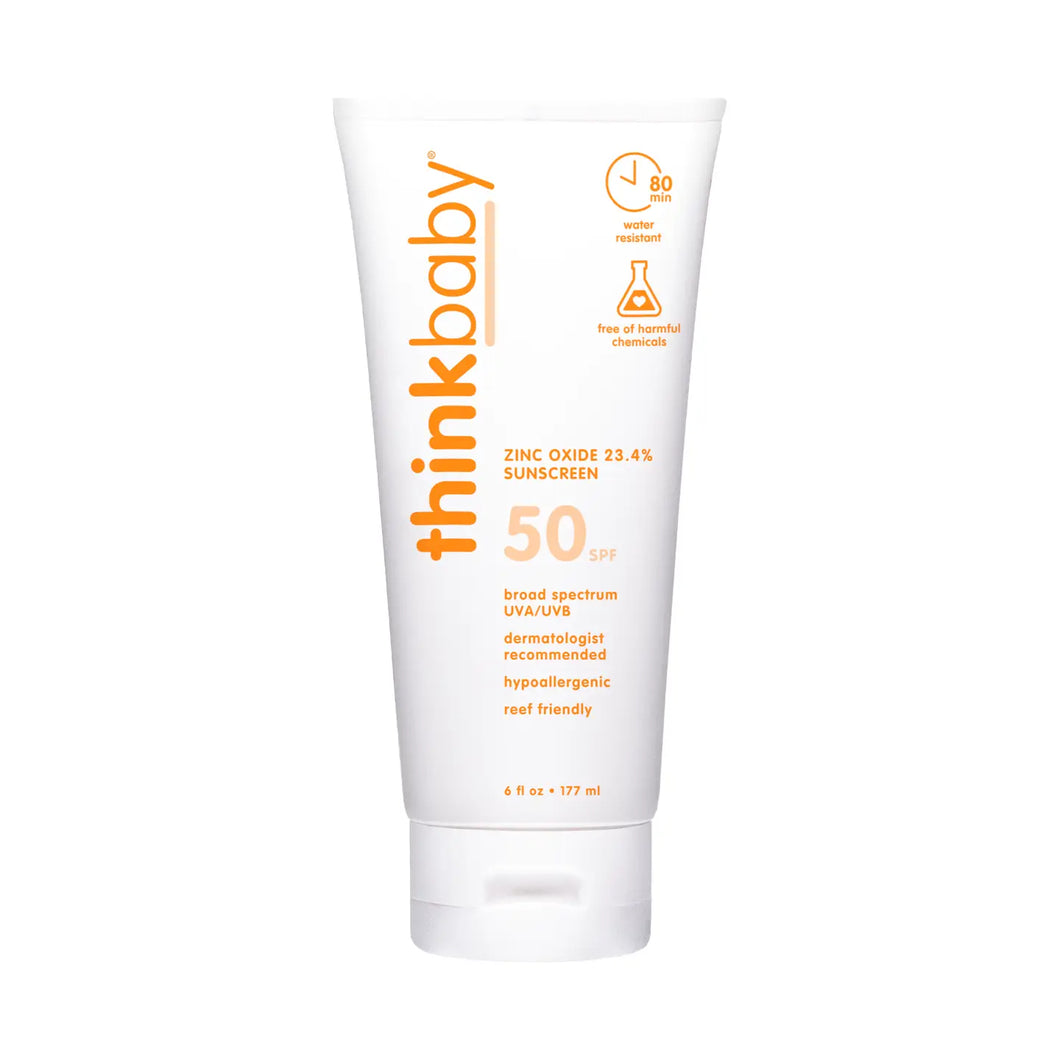 Thinkbaby Safe Sunscreen SPF 50+ (6oz)