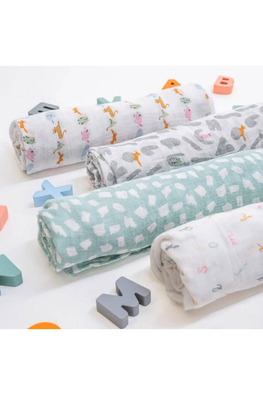 Aden and anais animal swaddle top