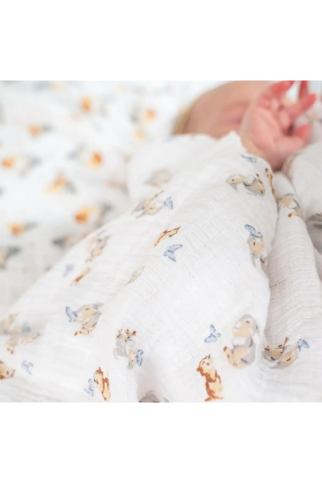 Aden + Anais Essentials Cotton Muslin Swaddles Disney + Friends 4