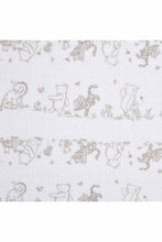 
                        
                          Load image into Gallery viewer, Aden + Anais Essentials Cotton Muslin Swaddles Winnie + Friends - 4 Pack 8
                        
                      