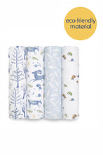 
                        
                          Load image into Gallery viewer, Aden + Anais Organic Cotton Swaddles 4 Pack - Outdoor
                        
                      