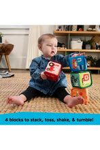 
                        
                          Load image into Gallery viewer, Baby Einstein Alpha Stacks Soft Blocks
                        
                      