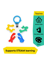 
                        
                          Load image into Gallery viewer, Baby Einstein Sea of Sensory Teether Toy 4
                        
                      