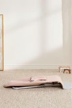 
                        
                          Load image into Gallery viewer, Babybjorn Bouncer Bliss Woven Mélange (Light Pink) folded view
                        
                      