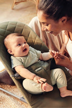 
                        
                          Load image into Gallery viewer, BabyBjörn Bouncer Bliss - Dark Green, Woven Classic Quilt
                        
                      