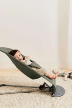 
                        
                          Load image into Gallery viewer, BabyBjörn Bouncer Bliss - Dark Green, Woven Classic Quilt
                        
                      