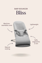 
                        
                          Load image into Gallery viewer, BabyBjörn Bouncer Bliss - Dark Green, Woven Classic Quilt
                        
                      
