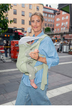 
                        
                          Load image into Gallery viewer, BabyBjörn Baby Carrier Hold - Light Green, Brush Woven [Pre-Order, estimate ship date on Mid of Sept]
                        
                      