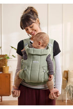 
                        
                          Load image into Gallery viewer, BabyBjörn Baby Carrier Hold - Light Green, Brush Woven [Pre-Order, estimate ship date on Mid of Sept]
                        
                      