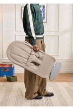 
                        
                          Load image into Gallery viewer, BabyBjörn Bouncer Begin - Sand Grey, Brush Woven [Pre-Order, estimate ship date on Mid of Sept]
                        
                      