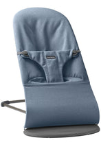 
                        
                          Load image into Gallery viewer, Blue baby bouncer with 'BabyBjörn' branding on a white background
                        
                      