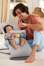
                        
                          Load image into Gallery viewer, Babybjörn Bouncer Bliss Woven Mélange (Light Grey)
                        
                      