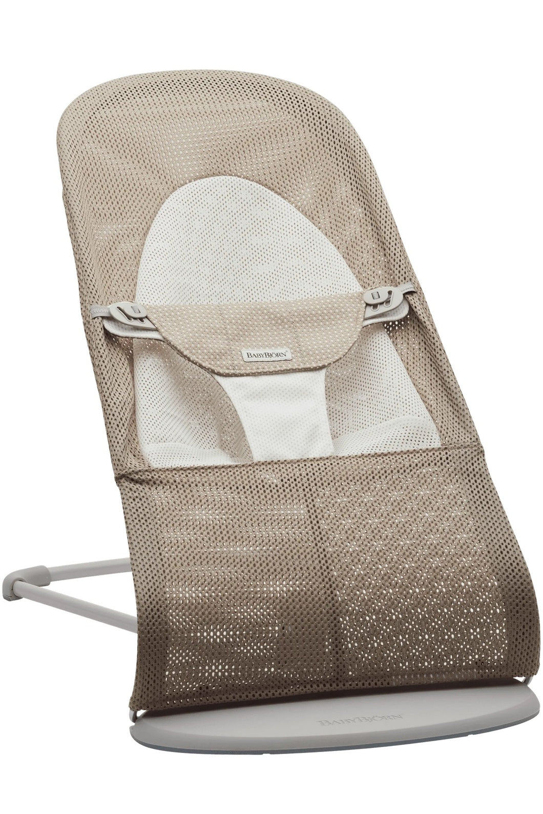 BabyBjörn Bouncer Balance Soft - Grey Beige/White, Mesh