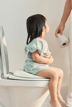 
                        
                          Load image into Gallery viewer, BabyBjörn Toilet Trainer White/Grey
                        
                      