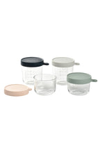 
                        
                          Load image into Gallery viewer, Beaba Glass Baby Food Storage Containers Set Of 4 - Pink 3
                        
                      