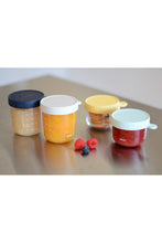 
                        
                          Load image into Gallery viewer, Beaba Glass Baby Food Storage Containers Set Of 4 - Yellow 4
                        
                      