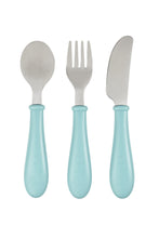 
                        
                          Load image into Gallery viewer, Beaba Stainless Steel Cutlery Set of 3 Air Green 1
                        
                      