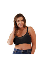 
                        
                          Load image into Gallery viewer, Bravado Designs Body Silk Seamless Sheer Nursing Bra - Black 11
                        
                      