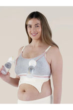 
                        
                          Load image into Gallery viewer, Bravado Designs Clip And Pump Hands-Free Nursing Bra Accessory - Dove Heather With Dusted Peony 1
                        
                      