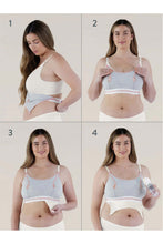 
                        
                          Load image into Gallery viewer, Bravado Designs Clip And Pump Hands-Free Nursing Bra Accessory - Dove Heather With Dusted Peony 5
                        
                      