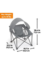 
                        
                          將圖片載入圖庫檢視器 Bright Starts Pop 'N Chill Travel Seat - Grey
                        
                      