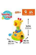 
                        
                          將圖片載入圖庫檢視器 Bright Starts Spinnin' Spots Giraffe Ball Play Toy
                        
                      