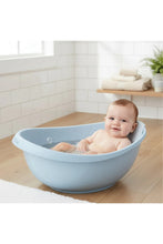 
                        
                          Load image into Gallery viewer, Bubble Cuddle Bath With Newborn Support Insert Cashmere Blue
                        
                      
