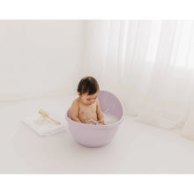 
                        
                          Load image into Gallery viewer, Bubble Cuddle Bath With Newborn Support Insert Lilac
                        
                      